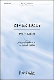River Holy SATB choral sheet music cover Thumbnail